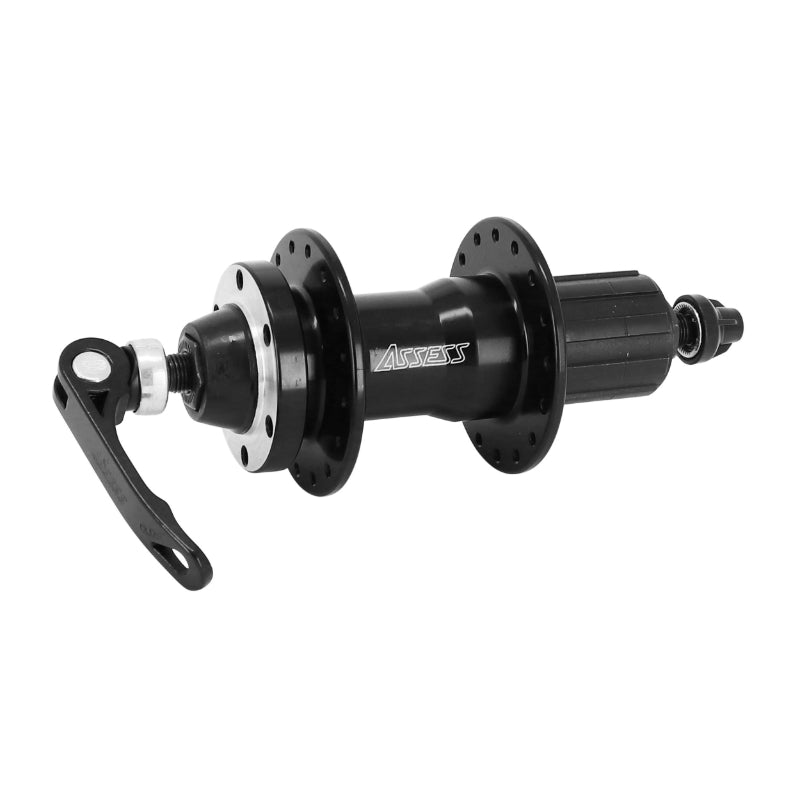 Moyeu VTT MTB Disque 6 Trous Noir 32T. Arrière Compatible Shimano 11-10-9V.