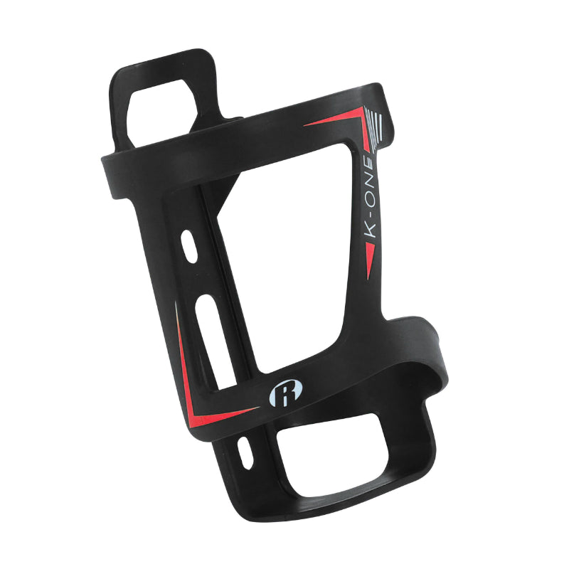 Porte Bidon Roto Composite Slide K-One Noir Deco Rouge Sortie Laterale Pour VAE (Vendu A L'Unite Sur Carte)
