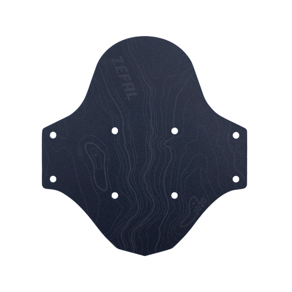 Garde Boue Gravel Avant 700X35-45 Zefal Shield Lite Front Noir Fixation Sur Fourche Par Colliers