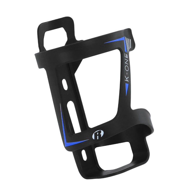 Porte Bidon Roto Composite Slide K-One Noir Deco Bleu Sortie Laterale Pour VAE (Vendu A L'Unite Sur Carte)