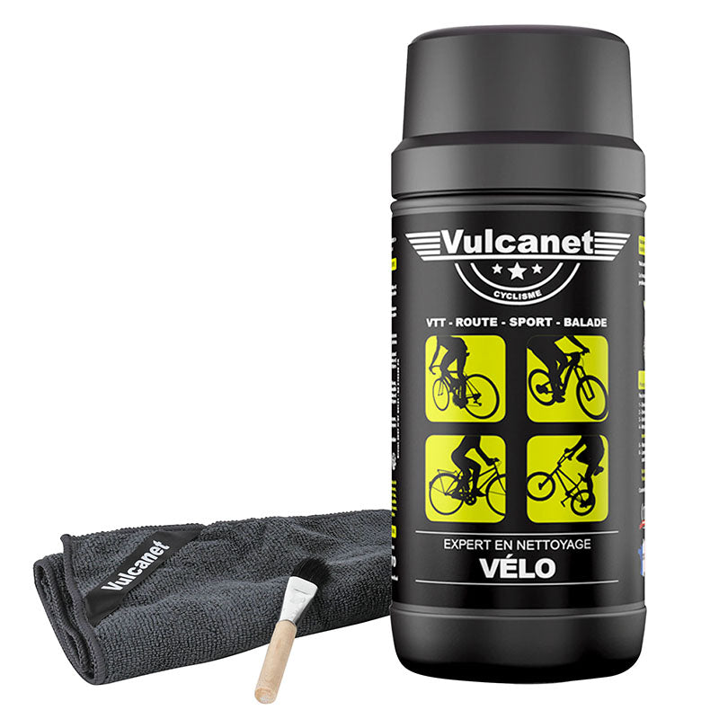 Lingettes Multifonction Vulcanet Vélo Avec Le Brush Pen (Pot De 80 Lingettes) Avec Chiffon Microfibre - Nouvelle Boite F