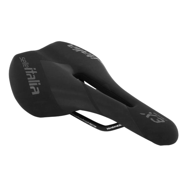 Selle Route-VTT Italia X3 Boost Noir Flow Chassis Manganese 250X145 (Emballage Sous Sachet)