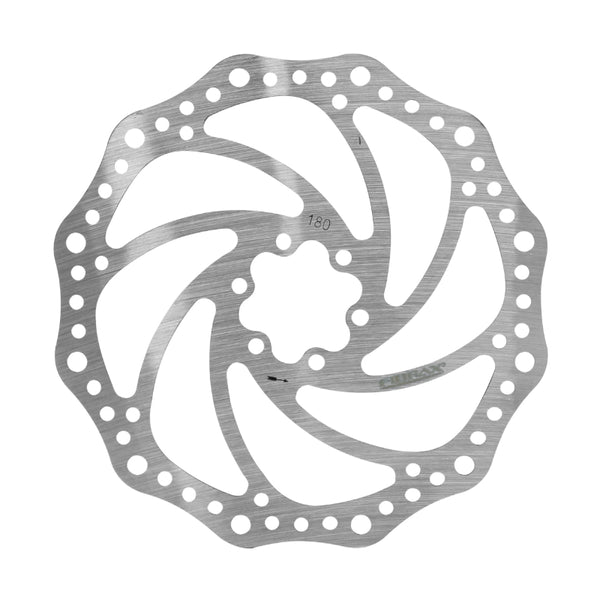 Disque De Frein VTT 6 Trous Fibrax Compatible Shimano Et Autres 180 mm