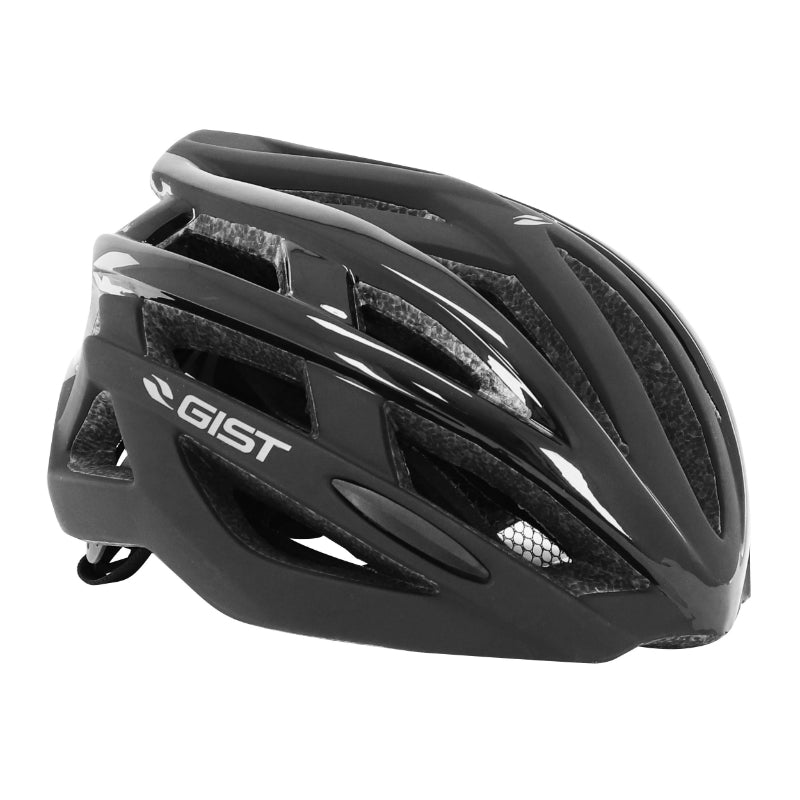 Casque Vélo Adulte Gist Route Planet Noir In-Mold Taille 58-62 Réglage Molette 212 G