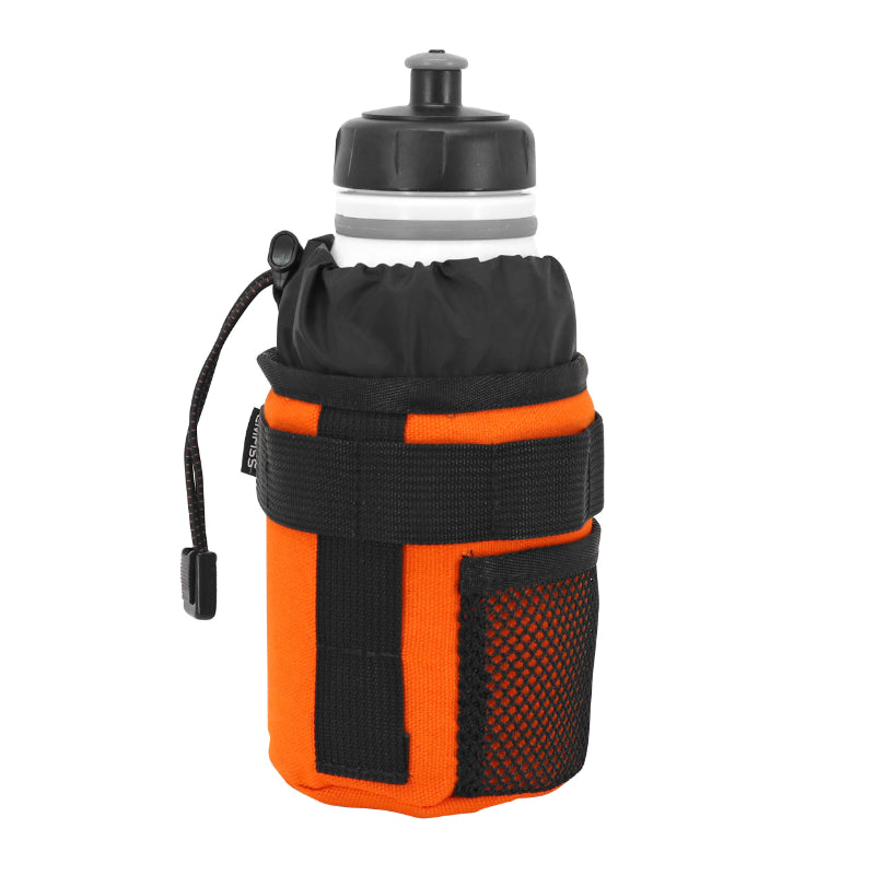 Porte Bidon Emfiss Noir-Orange Pour VAE Fixation Potence Et Cintre