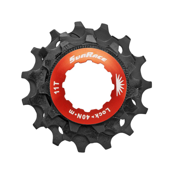 Kit 3 Pignons Sunrace Pour Cassette 11V. 11-13-15 Noir Avec Econtre Écrou Blocage