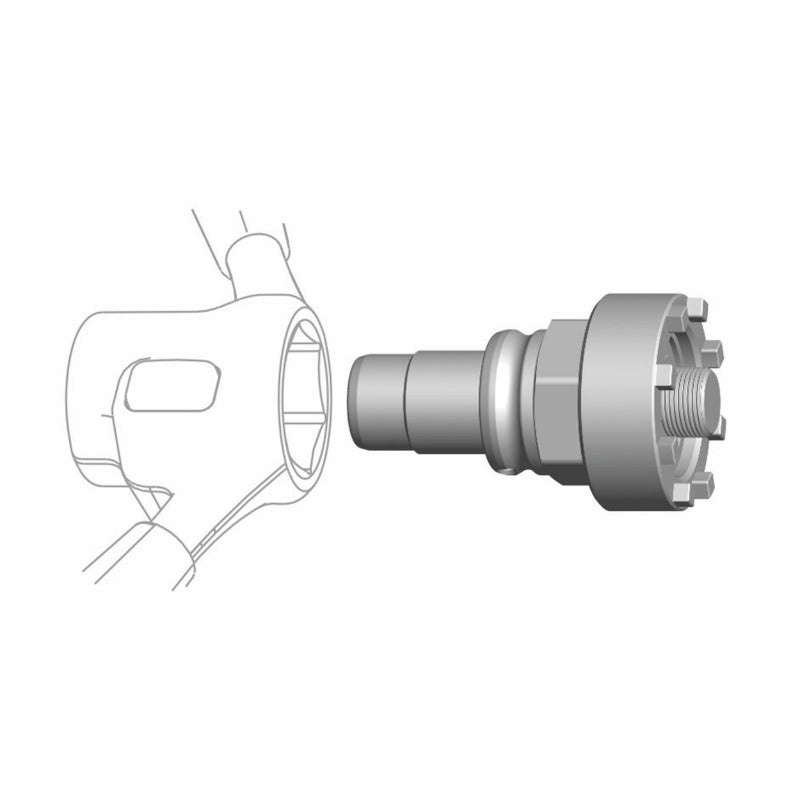 Outil Pro Démonte Écrou Cyclus Pour VAE Yamaha Giant Compatible Avec L'Outil Snap.In 179967 Ou Clé 32 mm