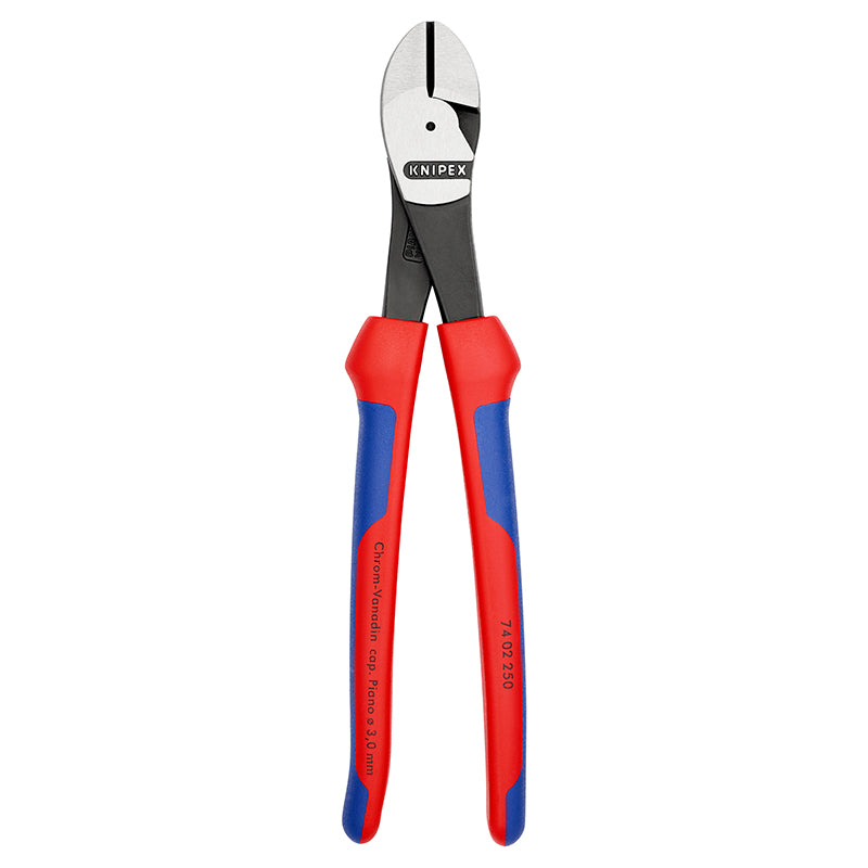 Pince Coupante Pro Knipex Robuste 250 mm Gris Antirouille Pour Épaisseur De Materiau De 3,0 A 4,6 mm Avec Poignée Ergono