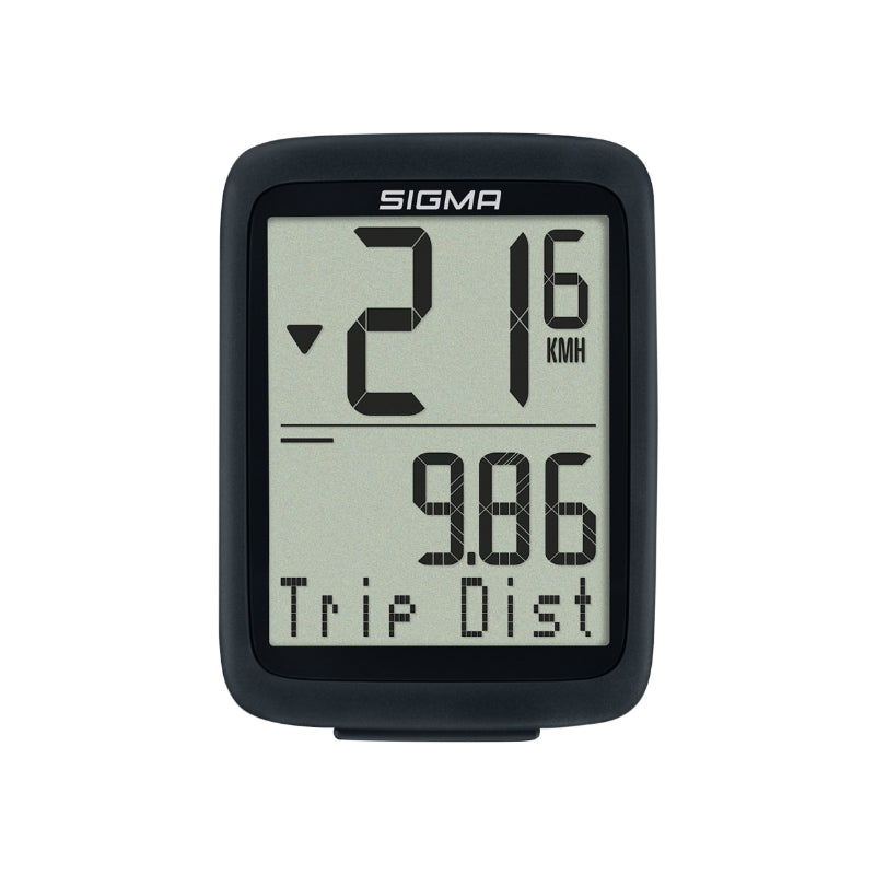 Compteur Sigma Bc 8.0 Wl Sans Fil Noir ( 8 Fonctions)