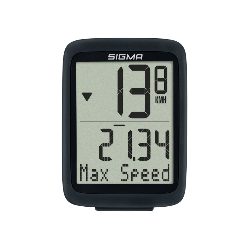 Compteur Sigma Bc 10.0 Wr A Fil Noir ( 10 Fonctions)