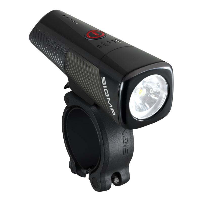 Éclairage Vélo Usb Avant Sigma Buster 800 Lumen Visibilite 170M (Autonomie 2H À 9H-Jusqu'A 30H Mode Flash) Batterie Iion Recharge Usb - Fixation Cintre