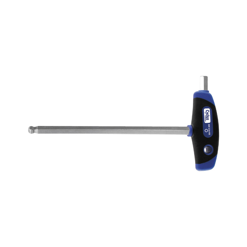 Clé Allen Cyclus Pro Manche En T Avec Boule 4 mm Longueur 150 mm (Vendu A L'Unite) -Made In Cee-