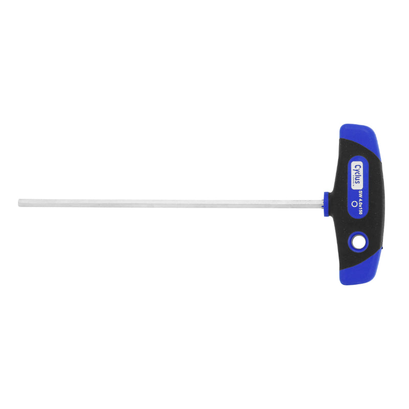 Clé Allen Cyclus Pro Manche En T 4 mm Longueur 150 mm (Vendu A L'Unite) -Made In Cee-