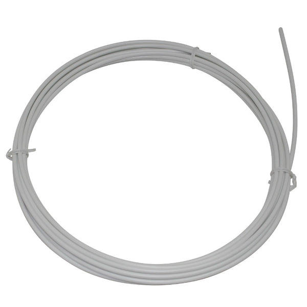 Gaine De Frein Action Blanc Avec Liner Teflon Slr 5 mm (Rouleau De 7,50M)