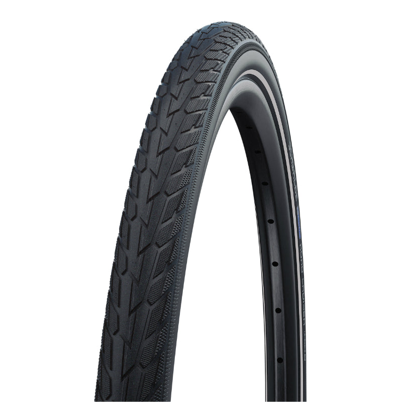 Pneu VTC Urbain 700 X 40 Schwalbe Road Cruiser Hs484 Noir Tr (42-622) Renfort K-Guard Flanc Reflex