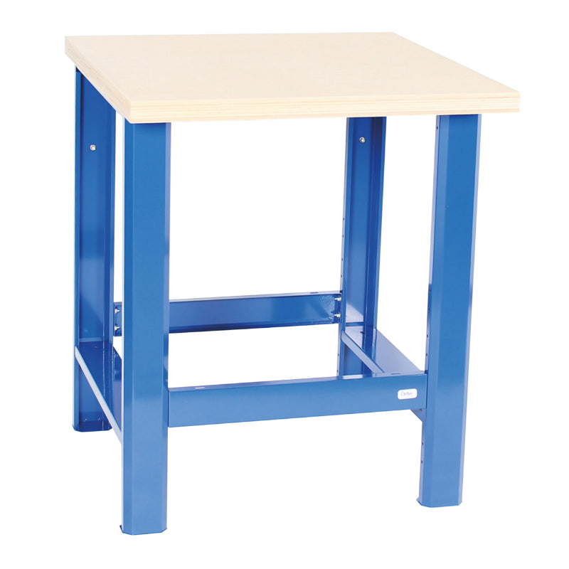 Etabli-Table De Travail Cyclus Pro 750 X 750 X 895 mm Bleu (Vendu A L'Unite) -Made In Cee-