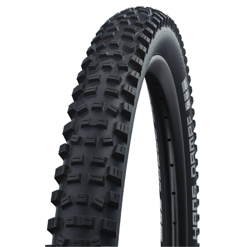Pneu VTT Gravity 26 X 2.35 Schwalbe Hans Dampf Addix Performance Noir Tubeless Ready Ts (60-559) Compatible VAE