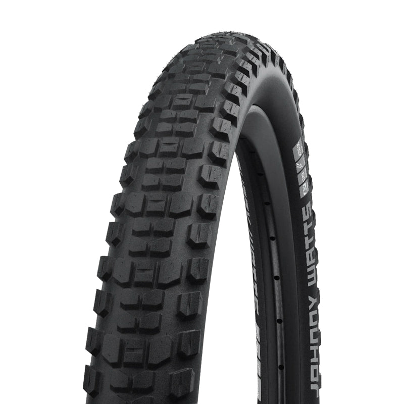 Pneu VTT Suv - VAE 27.5 X 2.60 Schwalbe Johnny Watts Addix Performance Noir Tr (60-584) Double Defense Flanc Reflex Homo