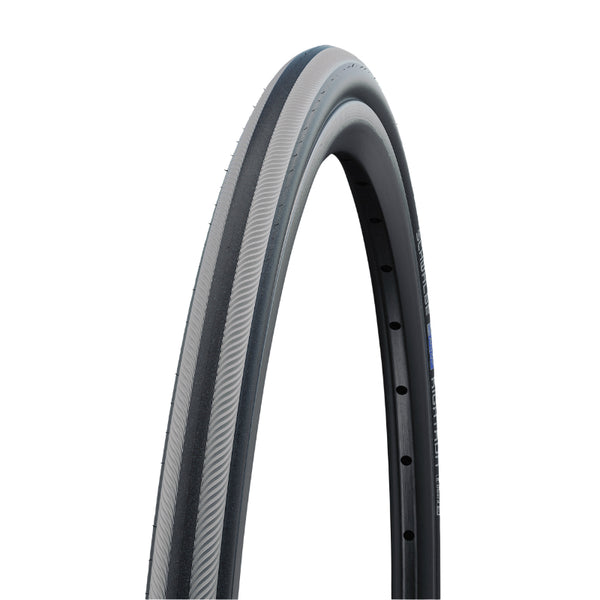 Pneu Invalide 24 X 1.00 Schwalbe Rightrun Noir Bande Grise (25-540) Renfort K-Guard