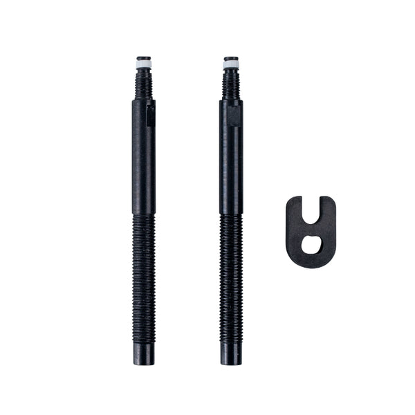 Prolongateur De Valve Presta Schwalbe 60 mm Noir Compatible Tubeless (Vendu A La Paire Sur Carte)