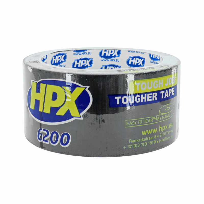 Ruban Adhesif Hpx Toile 6200 Noir 48 mm X 10M