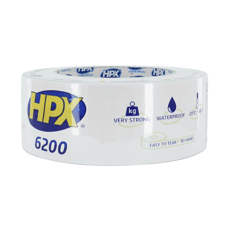 Ruban Adhesif Hpx Toile 6200 Blanc 48 mm X 25M