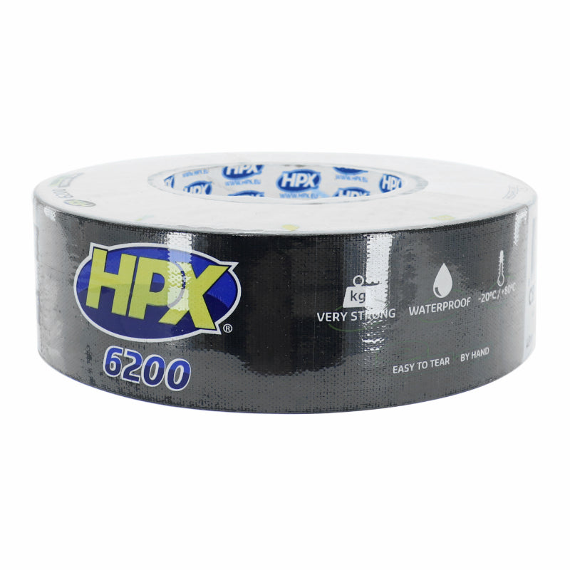 Ruban Adhesif Hpx Toile 6200 Noir 48 mm X 50M