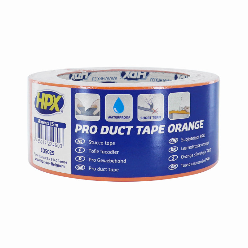 Ruban Adhesif Hpx Toile Orange 48 mm X 25M