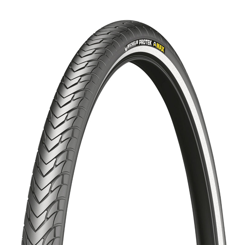 Pneu VTC Urbain 700 X 47 (29 X 1,75) Michelin Protek Max Renfort 5 mm Noir Tr (47-622) Flanc Reflex Compatible VAE (Offr