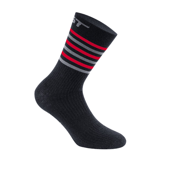 Chaussettes - Socquettes Hiver Gist Climatic Noir-Rouge 36-39 (Paire) Antibacterien