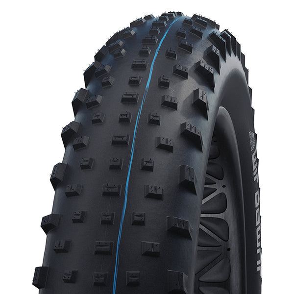 Pneu VTT 26 X 4.00 Schwalbe Jumbo Jim Fat Bike Addix Noir Tubeless Compatible Tubetype Ts (100-559)
