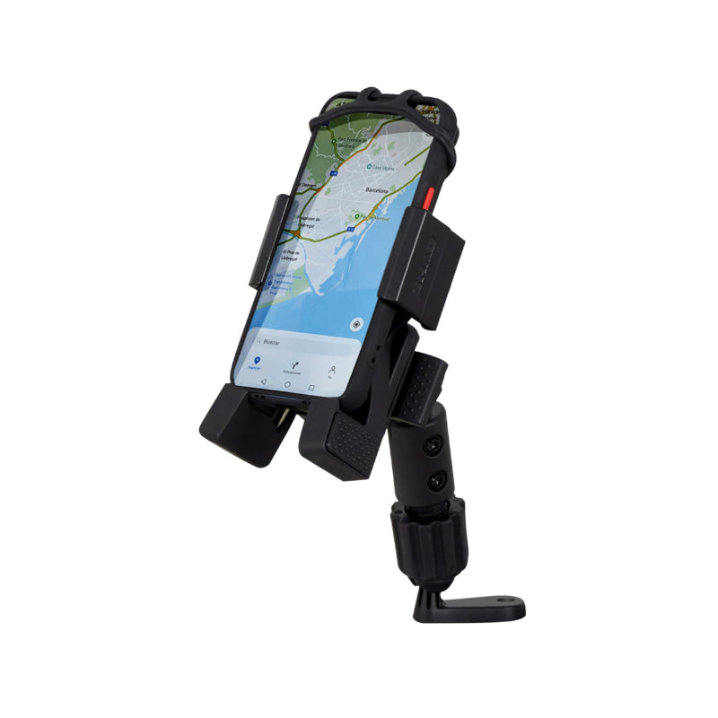Support Smartphone-Telephone-Gps Shad X-Frame Fixation Sur Rétroviseur (Pour Telephone 180X90 mm) (X0Sg00M)