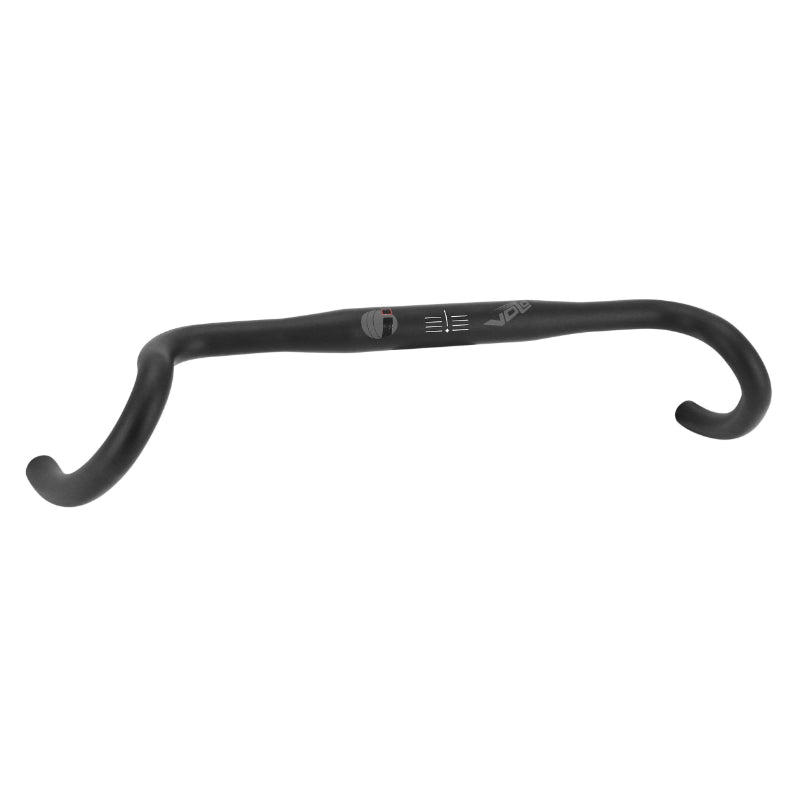 Cintre Route Itm Volo Gravel Alu Noir Diam 31,8 L 46 Extérieur (Axe-Axe 44 cm)