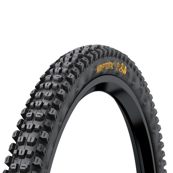 Pneu VTT Gravity 29 X 2.40 Continental Kryptotal Trail Front-Avant Noir Tubeless Ready Ts (60-622) Terrains Et Condition