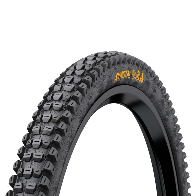 Pneu VTT Gravity 27.5 X 2.40 Continental Xynotal Enduro Soft Renfort Flanc Apex Noir Tubeless Ready Ts (60-584) (650B) T