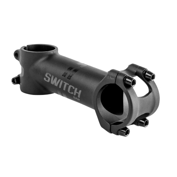 Potence VTT Switch Gap35 Noir Cintre 35 mm Angle -7° L 80 mm