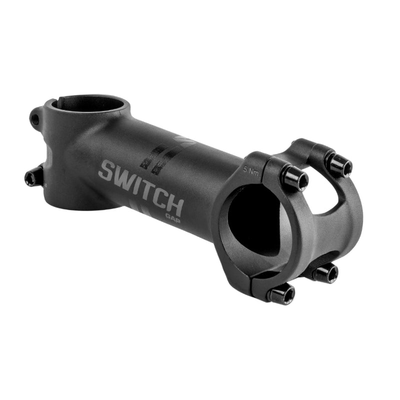 Potence VTT Switch Gap35 Noir Cintre 35 mm Angle -7° L 90 mm