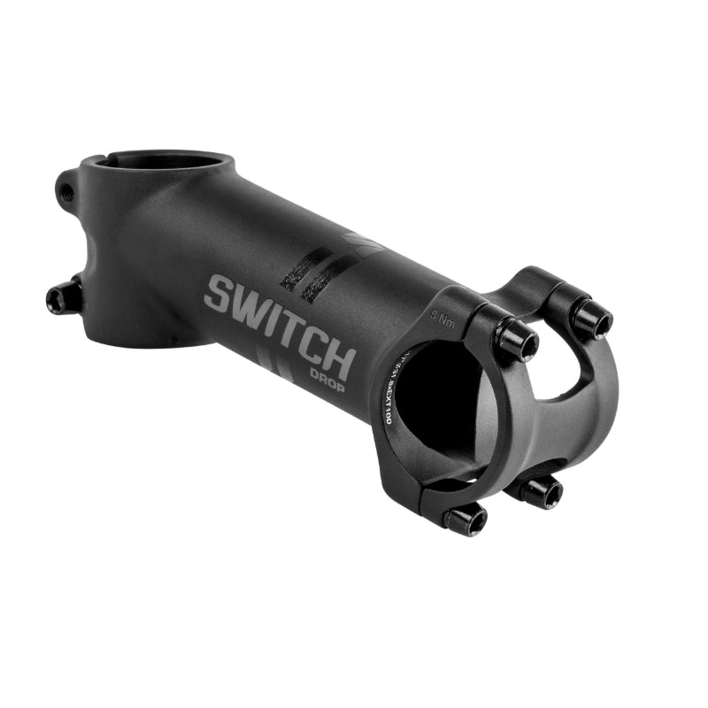 Potence VTT Switch Drop Noir Cintre 31.8 mm Angle -17° L 90 mm