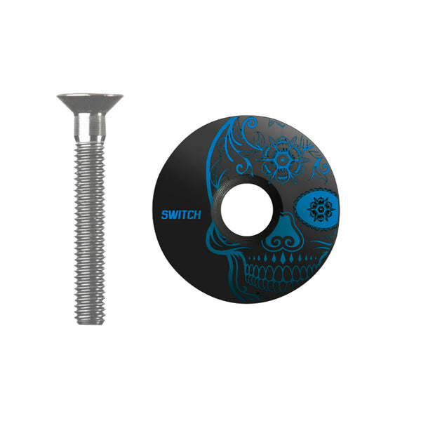 Capot Jeu Direction Switch Skull Noir-Bleu