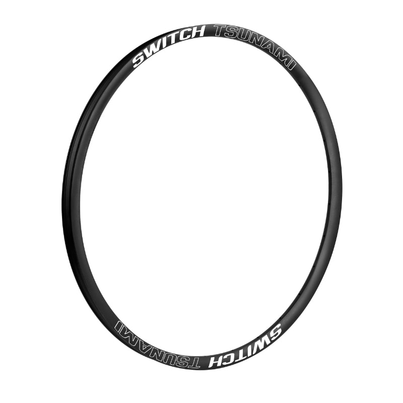 Jante VTT 27.5" Switch Tsunami Disque Pour Gravity-Enduro Noir 32T. Tubeless Ready Double Paroi - 584X27C