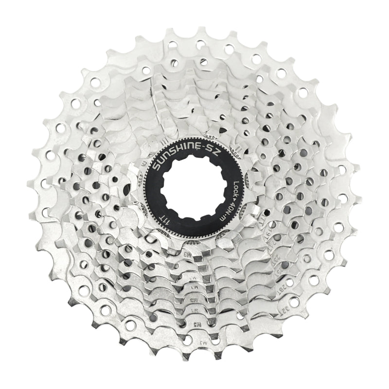 Cassette 11V. P2R 11-32 Pour Shimano-Sram Route Argent (Vendu En Boite) (11-12-13-14-15-17-19-21-24-28-32)
