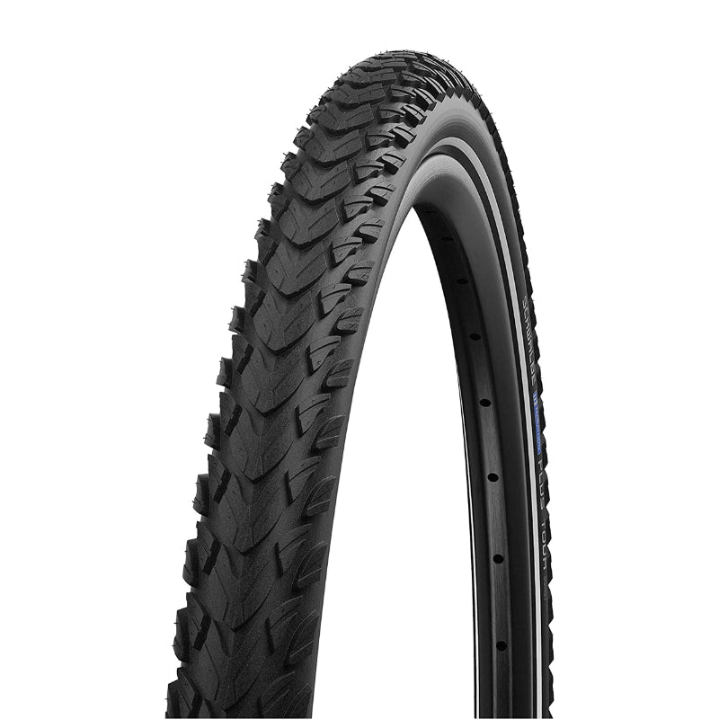 Pneu VTC Cross 700 X 47 Schwalbe Marathon Plus Tour Noir Tr (47-622) Renfort 5 mm Flanc Reflex Homologué VAE E50