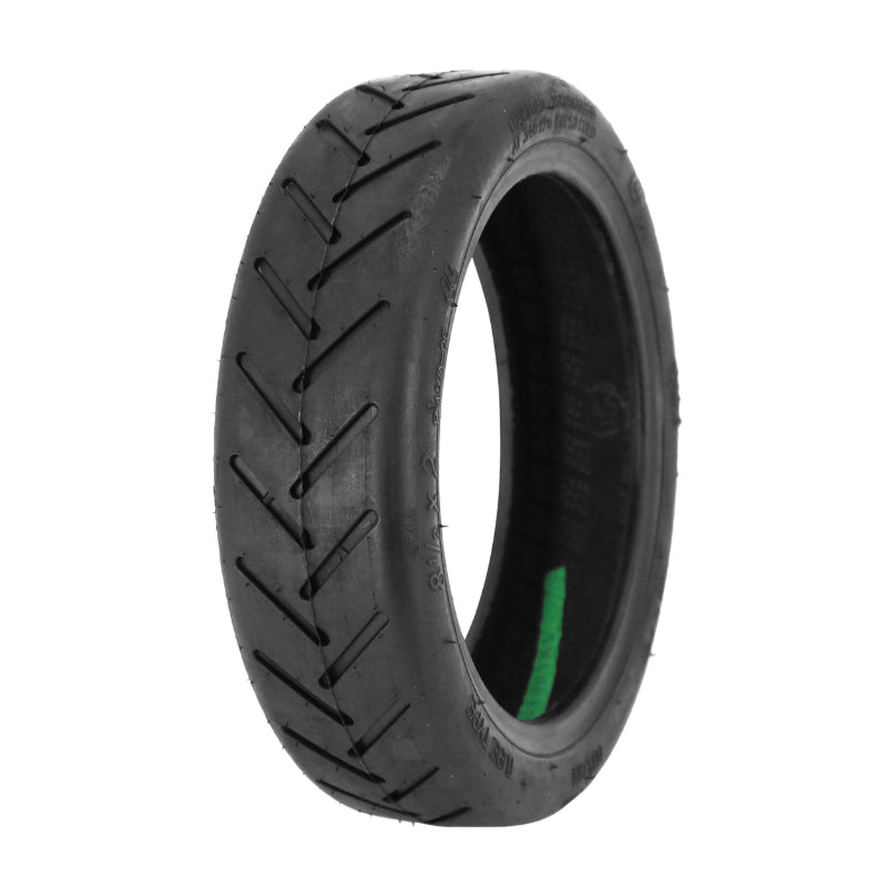 Pneu Trottinette Tubetype 8.5 X 2.00-6.1 Vague P2R Noir - Largeur Intérieur 43 mm (Pour Xiaomi M365 Et Autres)