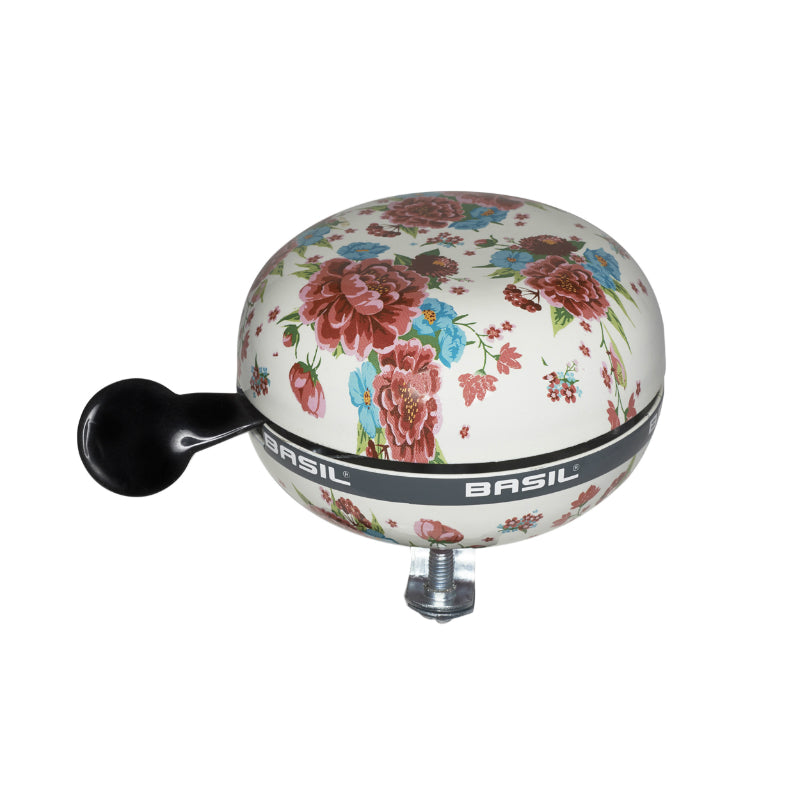 Sonnette Timbre Basil Bloom Field Blanc Diam 80 mm (Vendu A L'Unite) Fixation 22,2-25,4 mm