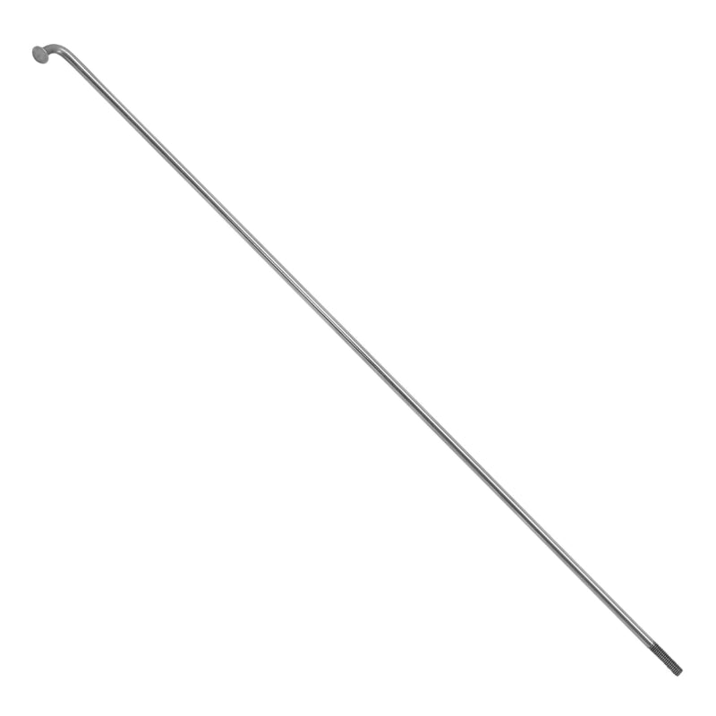 Rayon Leader Fox INOX Argent Tête Coudée Lg 203 Diam 2.3 mm Pour Lotus - Holand - Arimo 26" (Vendu A L'Unite Sans Écrou) - Voir 185897 Pour Écrou