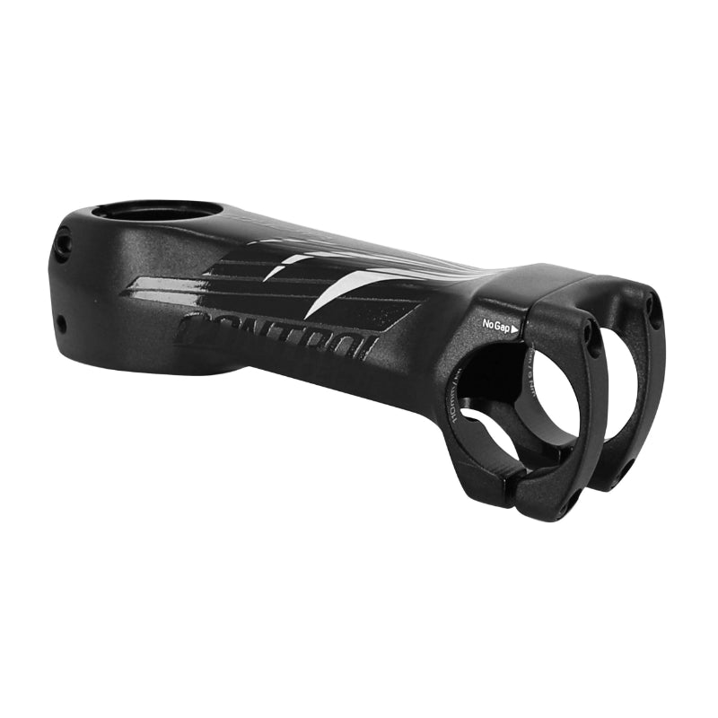 Potence Route - Gravel Controltech Cougar Alu Noir Angle -8° 31,8 L100 mm Pour Fourche 1"1-8 Compatible Câble Interne - Inclus Entretoises