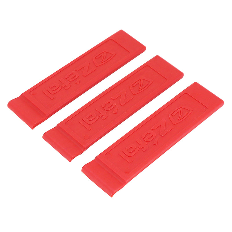 Démonte Pneu Vélo Zefal Zlevers Incassable Rouge (Blister Jeu De 3)