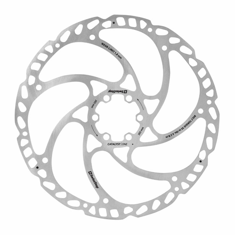 Disque De Frein VTT 6 Trous Swissstop Catalyst One 203 mm