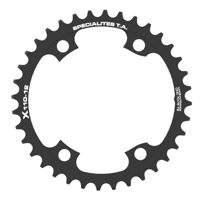 Plateau Route 4 branches Ø 110 Pour Shimano Ultegra R8100-8170 Dura-Ace R9200-9270 105 R7100 Ta X110 34 dents Intérieur