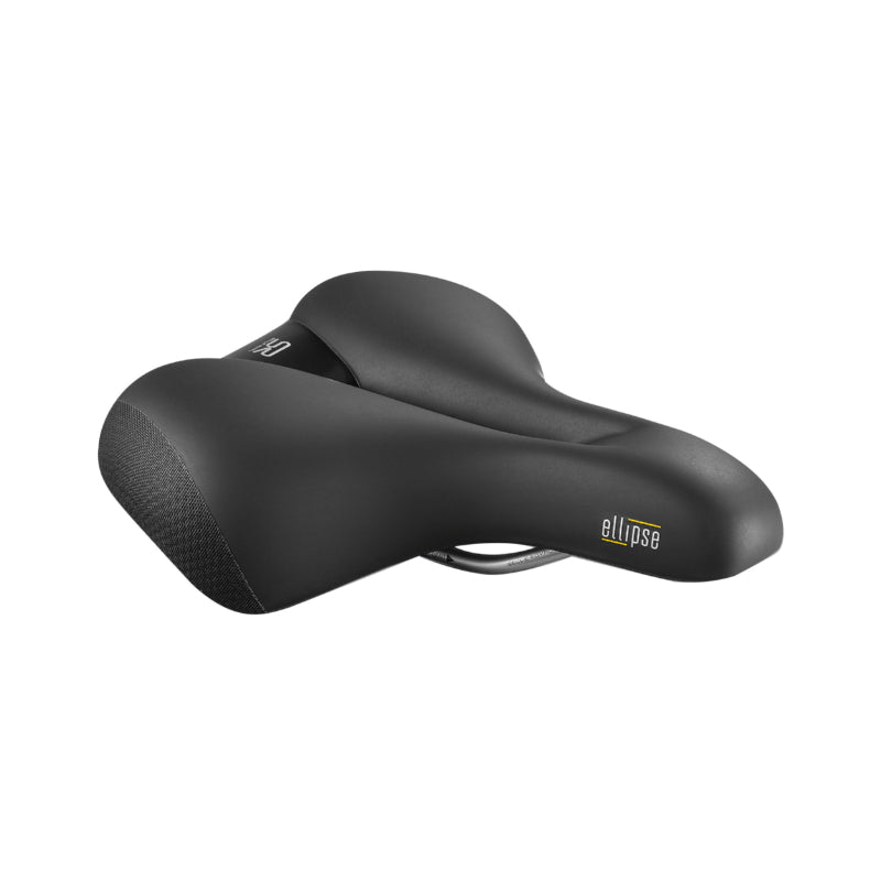 Selle Royal Ellipse Loisir Avec Trou Central Relaxed Noir 250X223 mm 638G